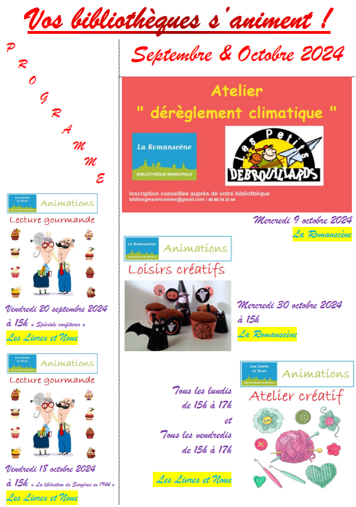 2024 09 Programme annimations bibliothèques 1